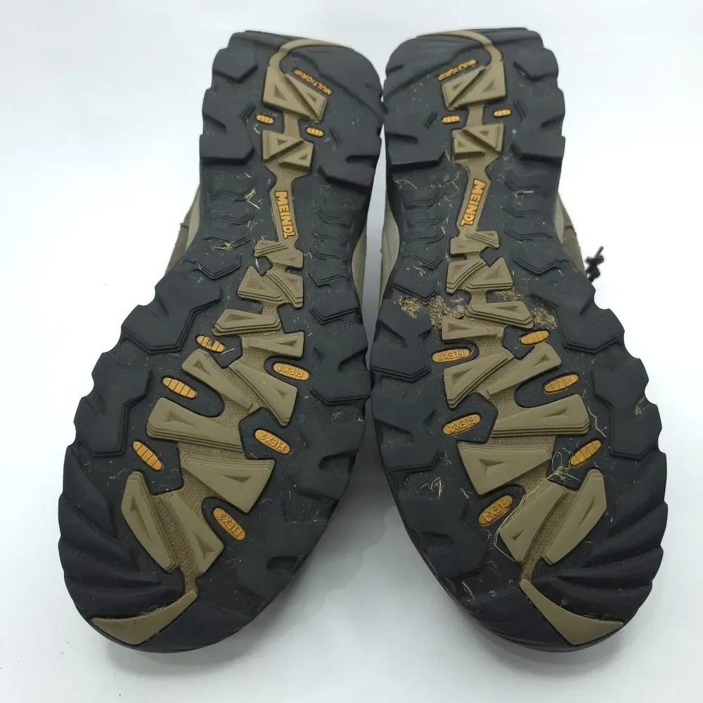 Cabela's Meindl Pflege II Hunting Hiking Shoes GoreTex Brown Mens 13 D ITALY